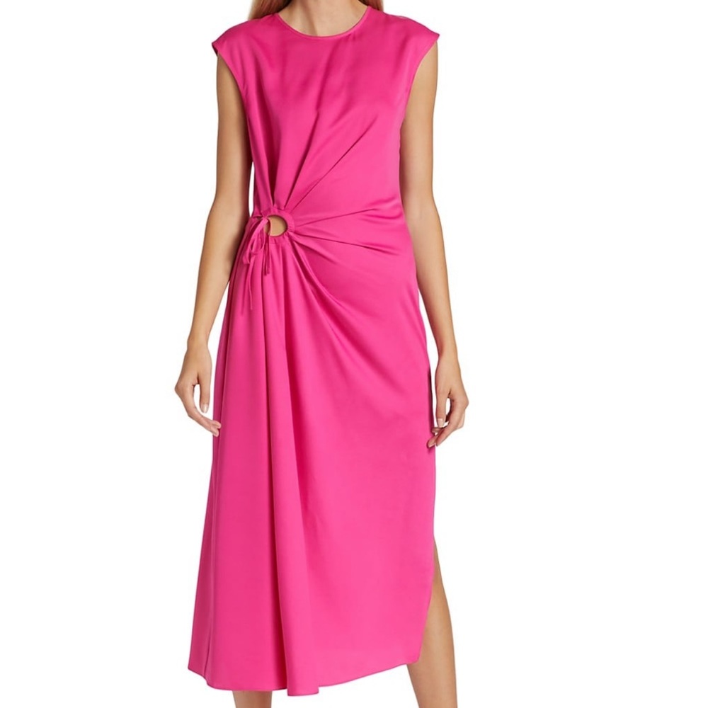 Derek Lam 10 Crosby Alba Keyhole Midi-Dress